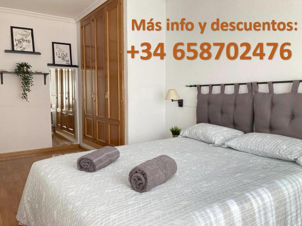 Apto 2 Habitaciones, Garaje Gratis Madryt Zewnętrze zdjęcie